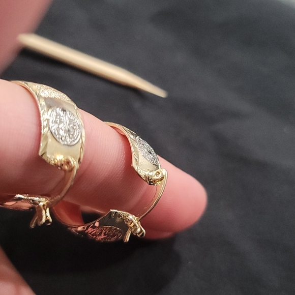 Aztec Calendar hoops - Picture 3 of 3